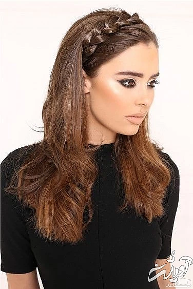 مدل بافت موی جلوی سر